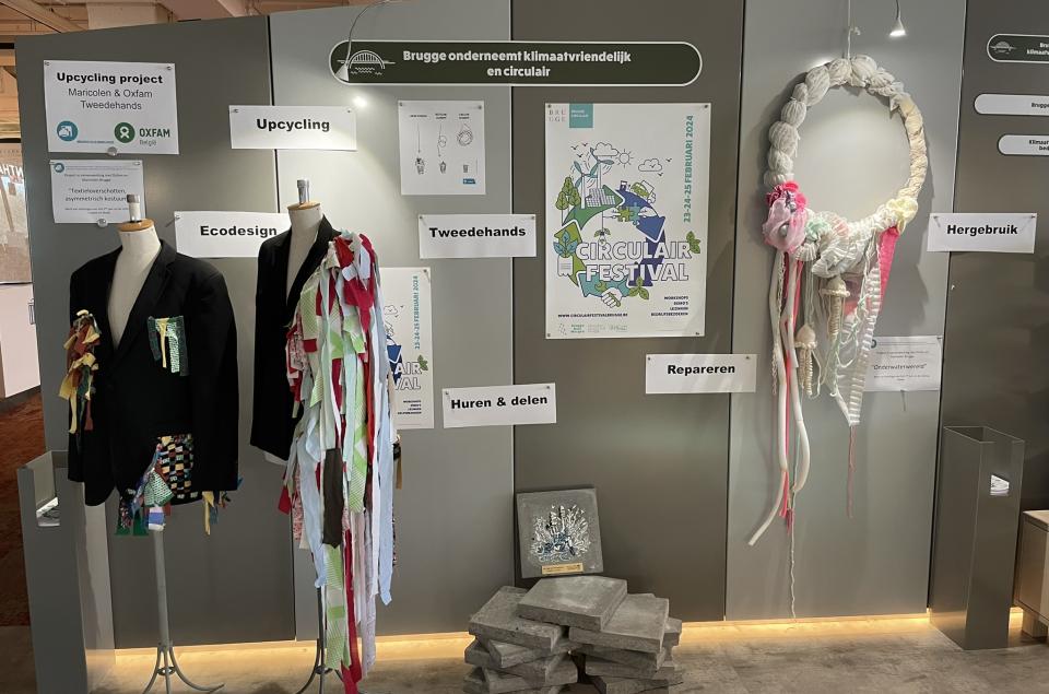 Oxfam tweedehands & Maricolen: project rond textiel